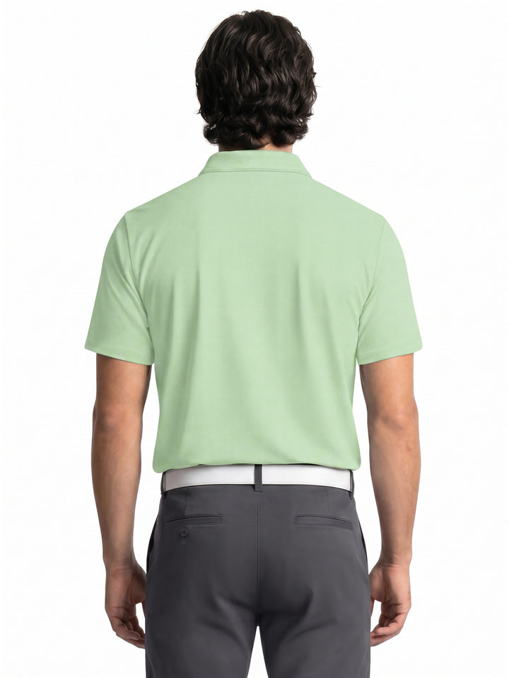 Men's AirFlux Solid Mesh Polo