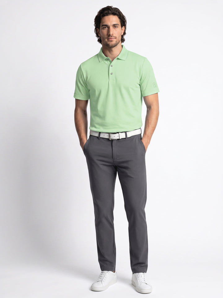Men's AirFlux Solid Mesh Polo