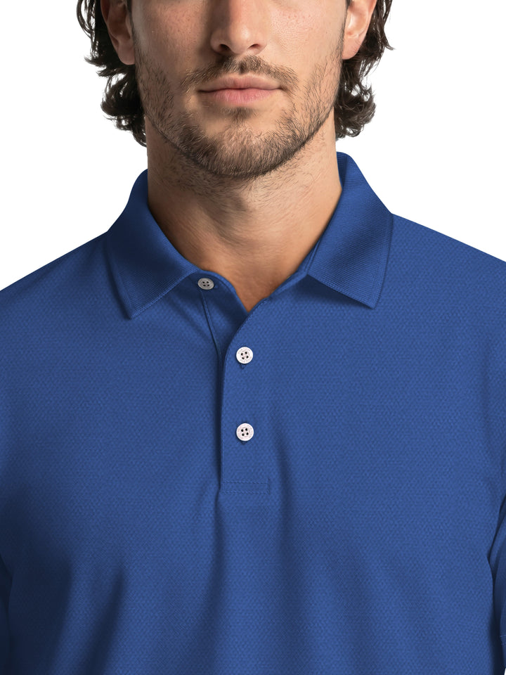 Men's AirFlux Solid Mesh Polo