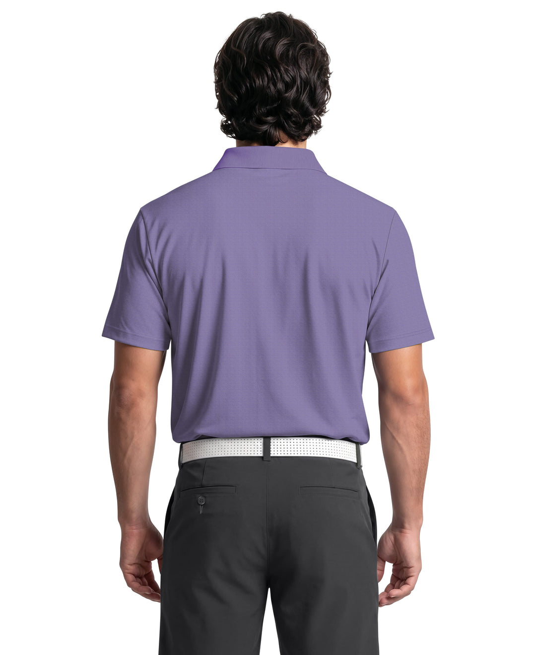 Airflux™ Solid Mesh Golf Polo (Iolite) 