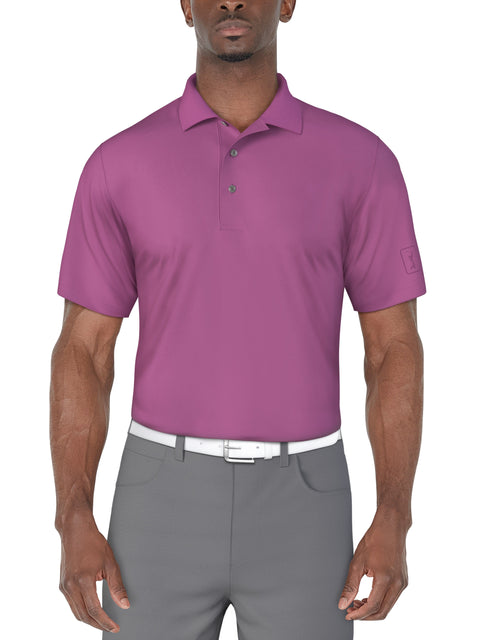 Airflux Mesh Golf Polo (Iris Orchid) 