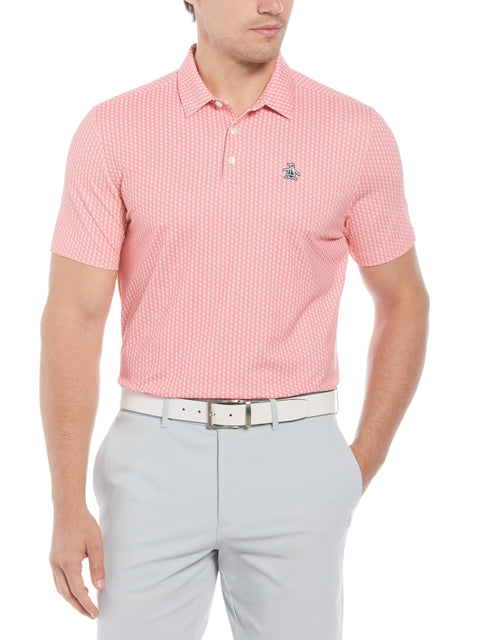 Men's All-Over Pete Print Golf Polo