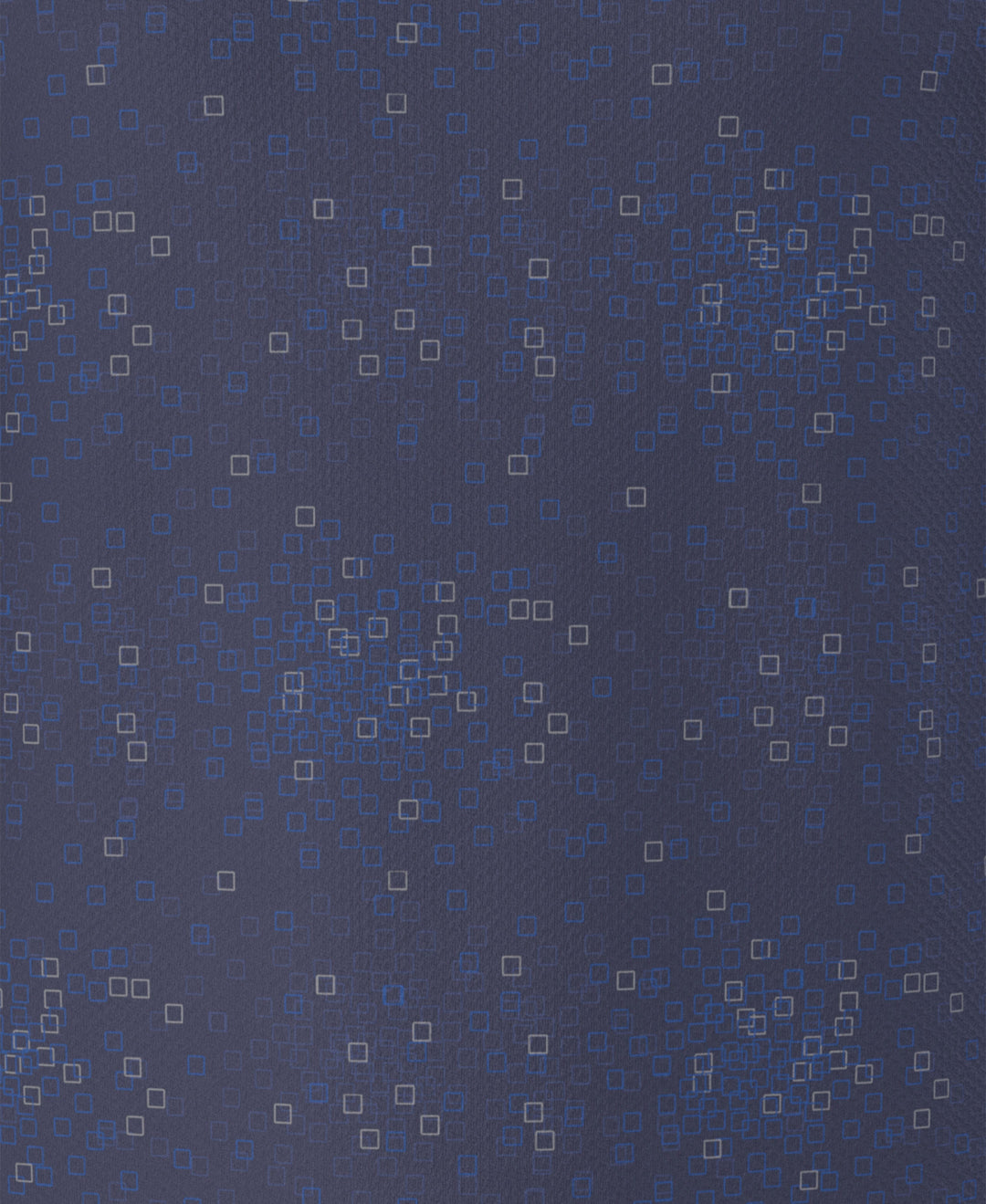 All-Over Tossed Geo Print Golf Polo (Peacoat) 