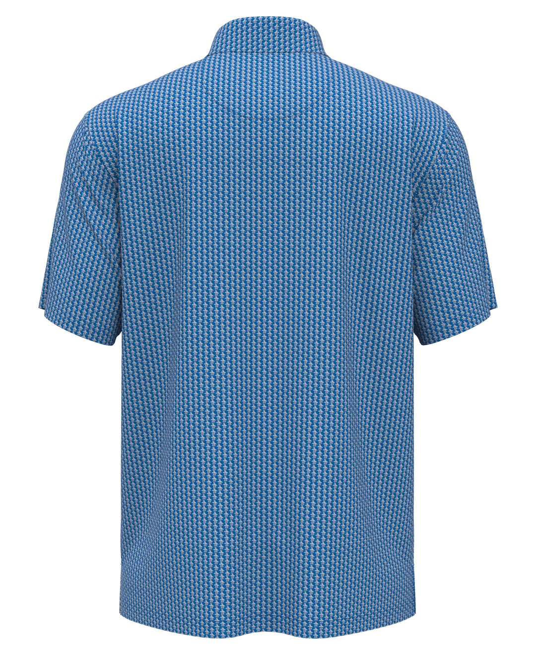 Allover Pete Print Short Sleeve Golf Polo Shirt (Cloisonne) 