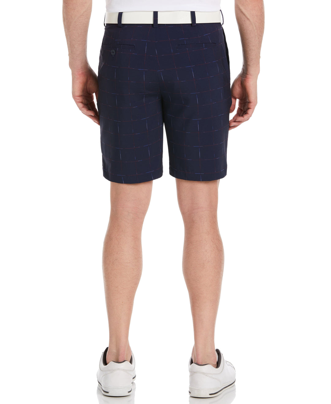 Americana Space Dye Print 9" Golf Short (Peacoat) 