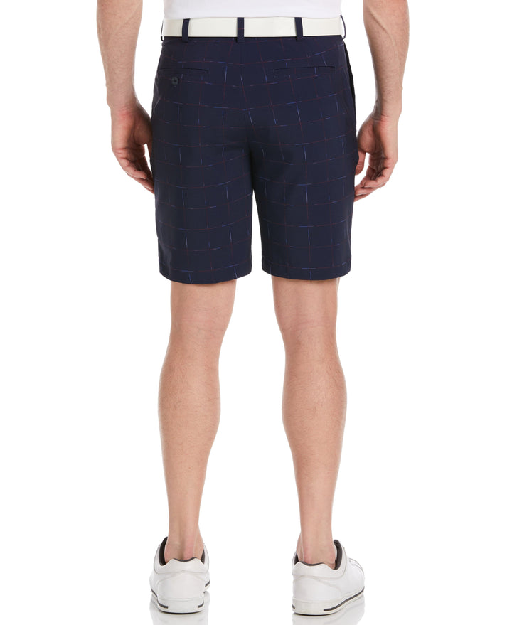 Americana Space Dye Print 9" Golf Short (Peacoat) 