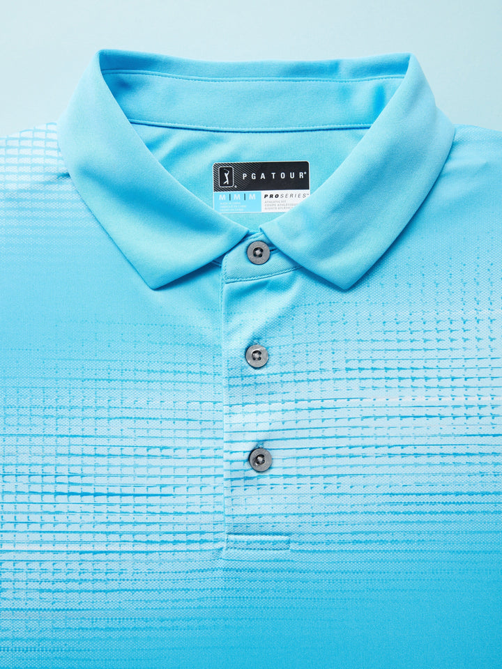 Men's Amplified Space Dye Golf Polo