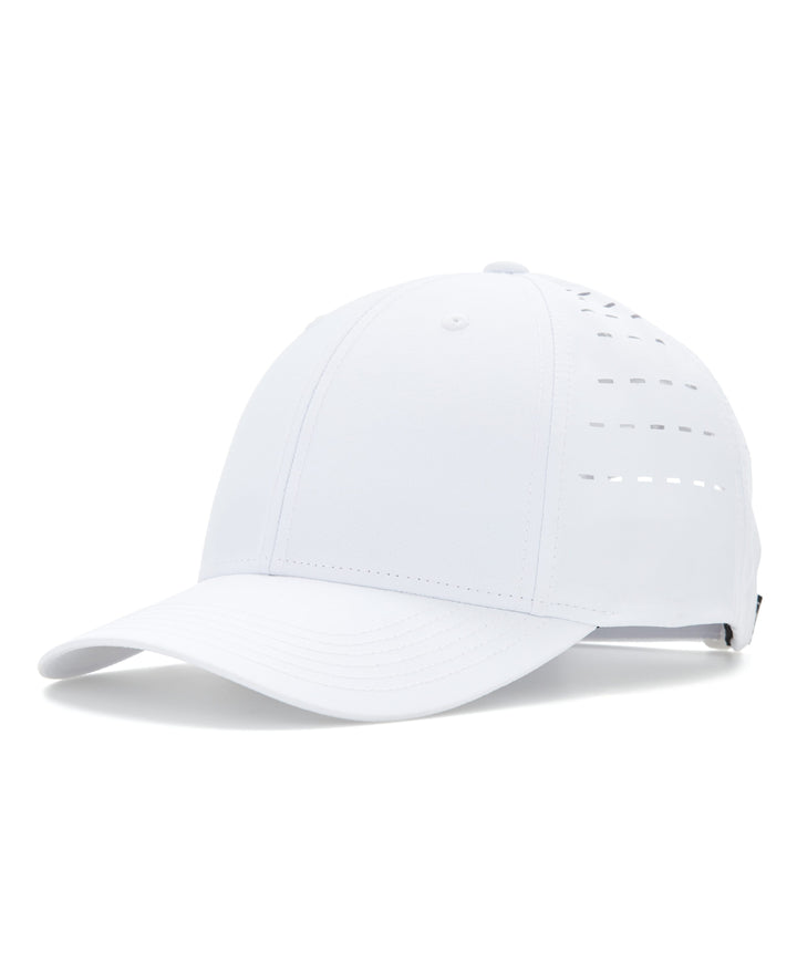 PGA Tour Blank Front Perforated Cap (Bright White) 