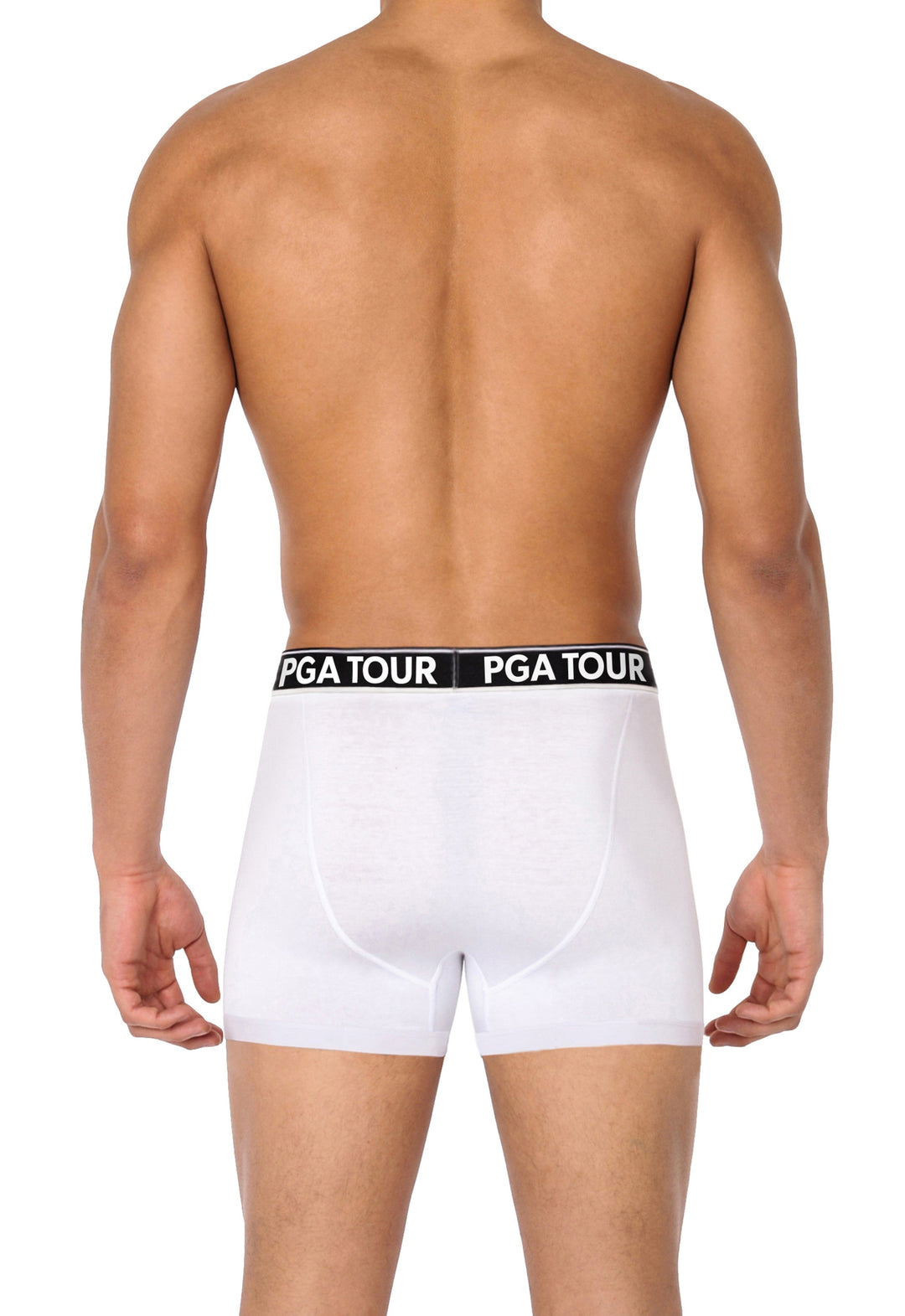 Boxer Brief Underwear (3-Pack) (White/Htr Grey/Black) 