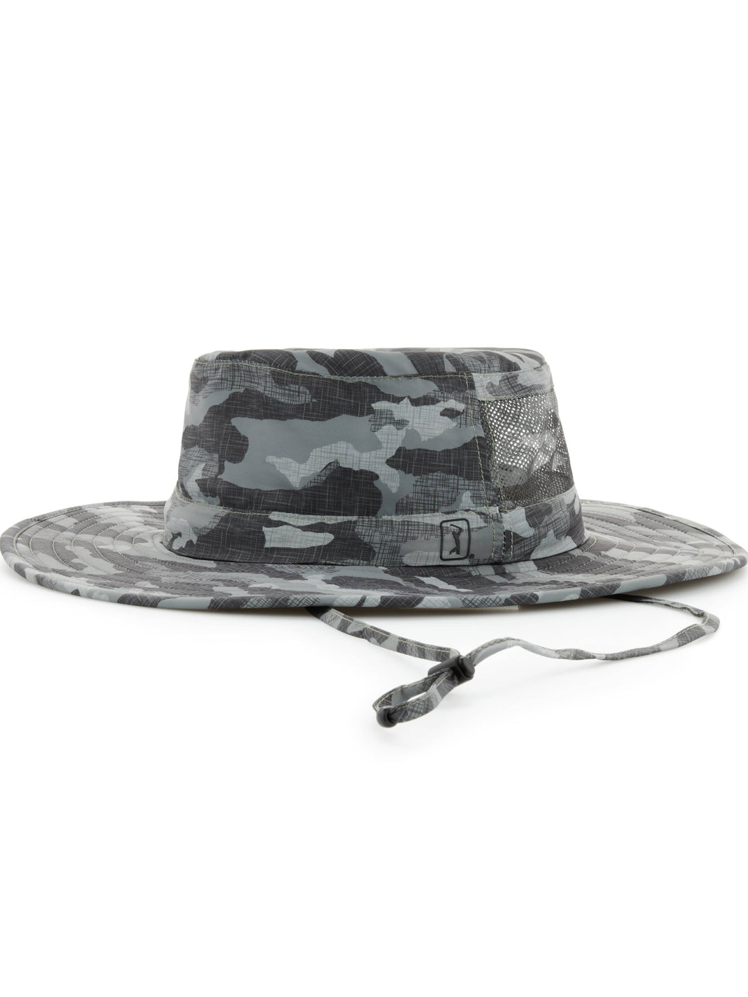 Camo Printed Solar Hat (Black Lichen) 