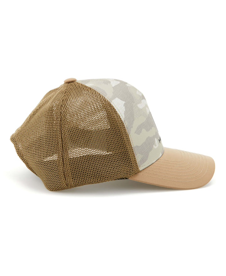 Camo Trucker Style Golf Hat (Coriander) 