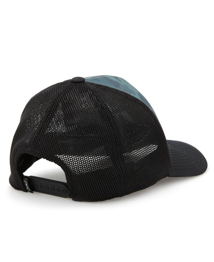 Camo Trucker Style Golf Hat (Duck Green) 