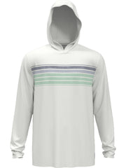 Men's Chest Stripe Printed Hoodie