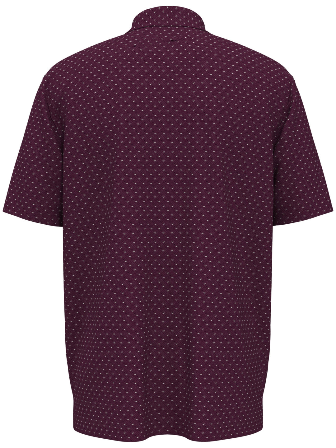 Men's Chevron Print Golf Polo Shirt