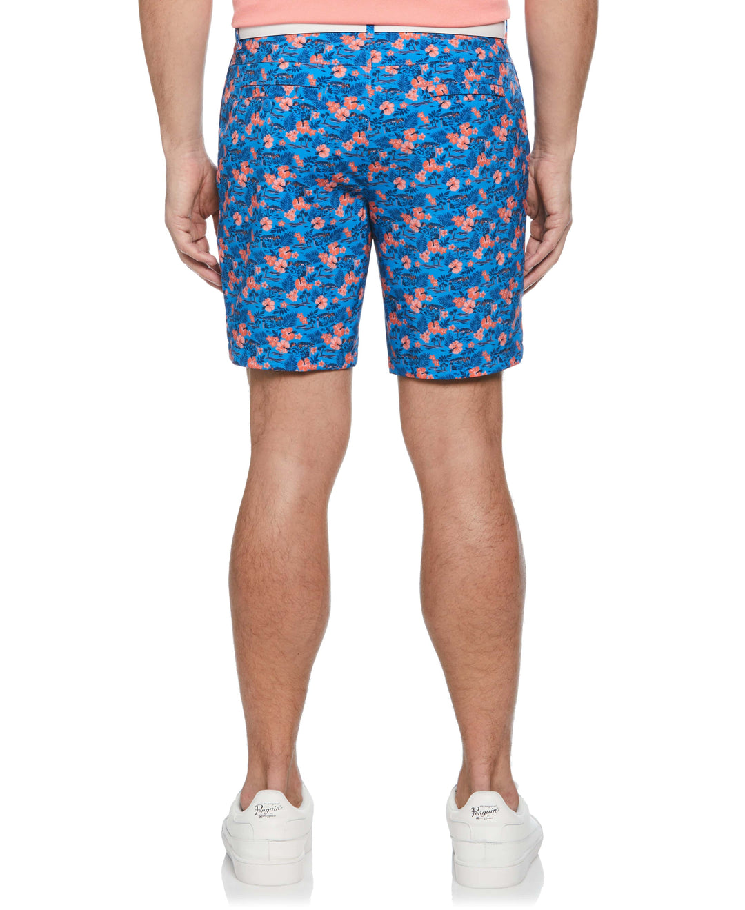 Chi Chi Heritage Floral 8" Short (French Blue) 