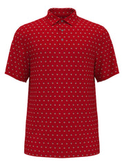 Men's Christmas Print Golf Polo