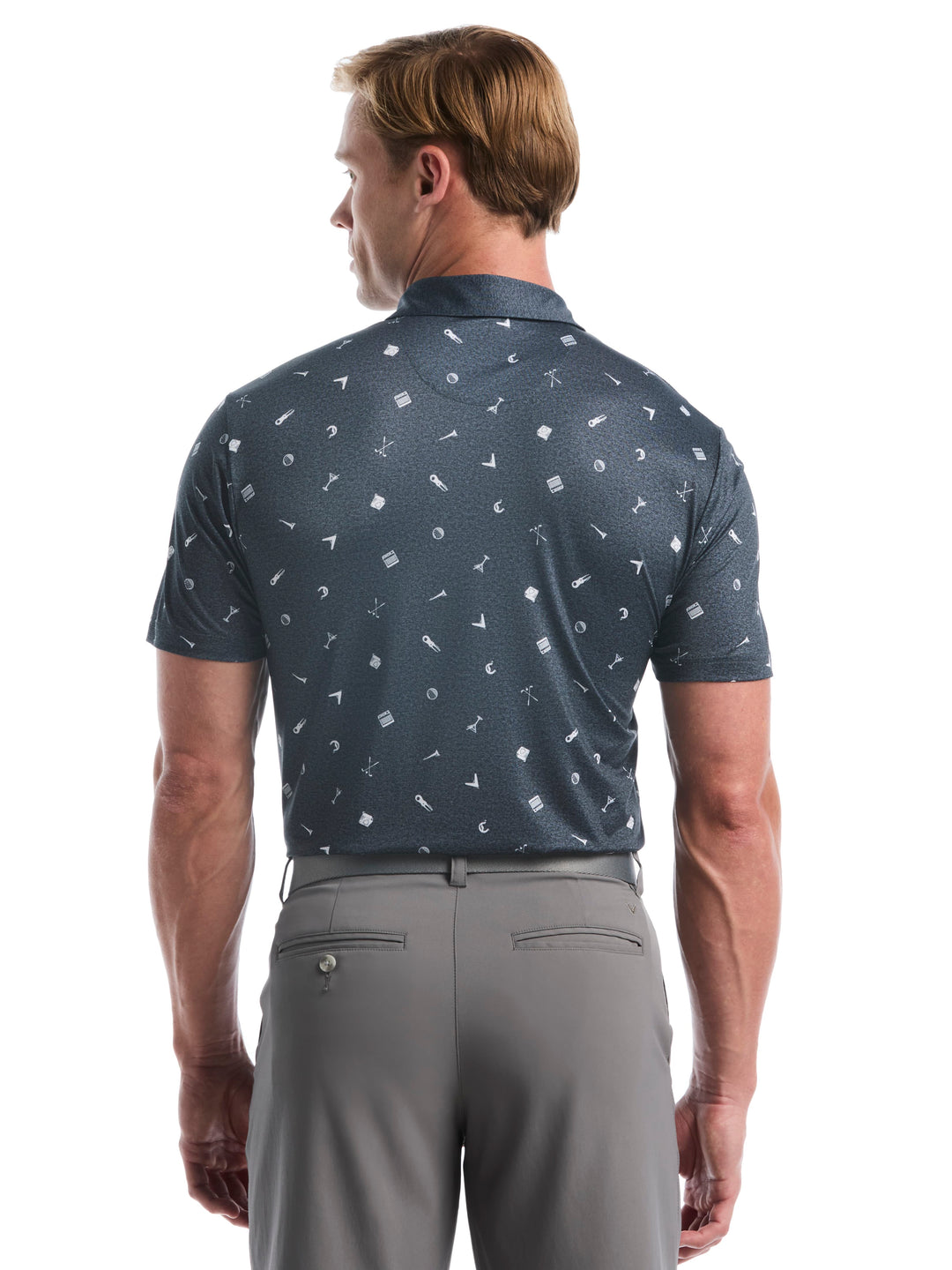 Men's Clubhouse Essentials Print Polo
