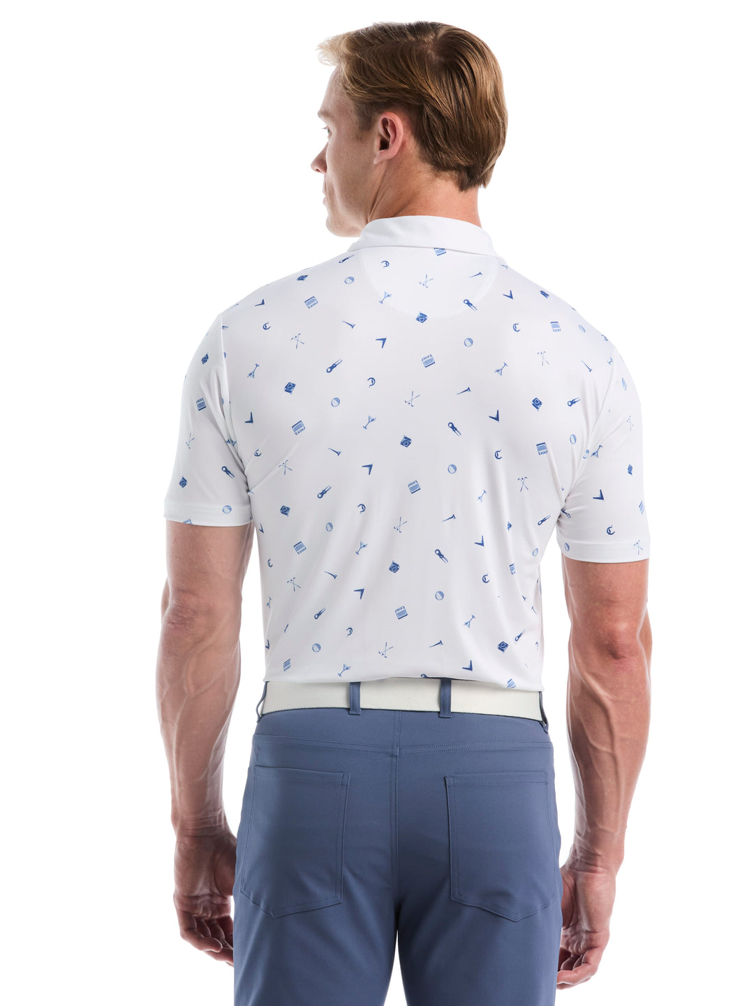 Men's Clubhouse Essentials Print Polo