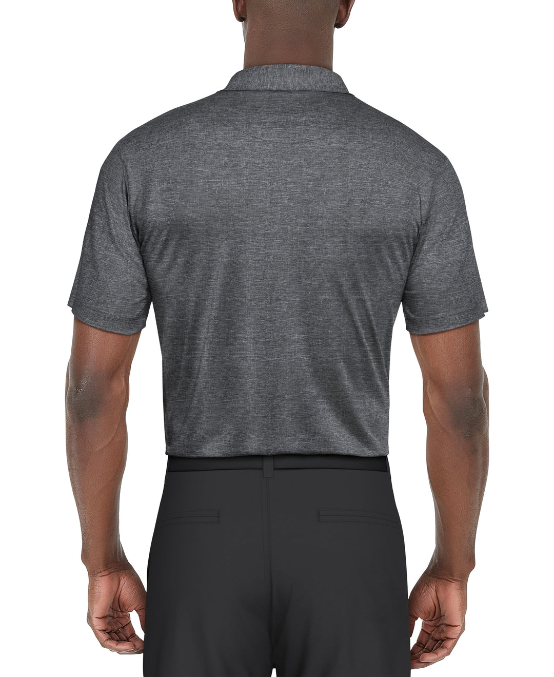 Color Block Golf Polo (Iron Gate) 