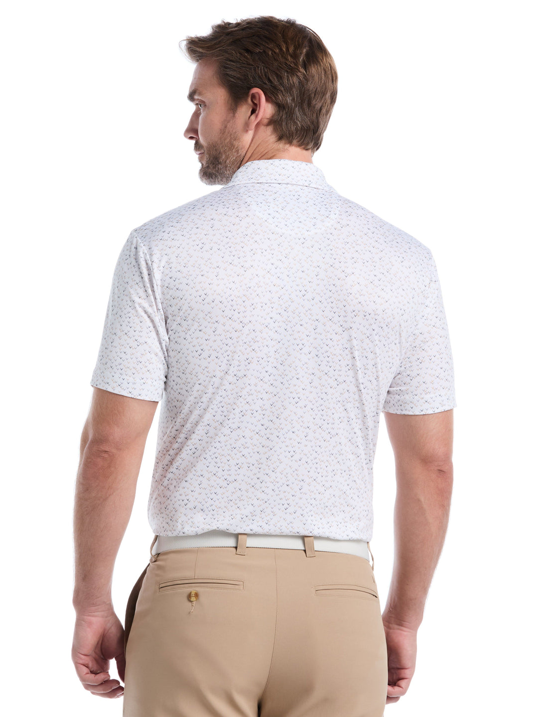 Men's Confetti Chevron All Over Polo