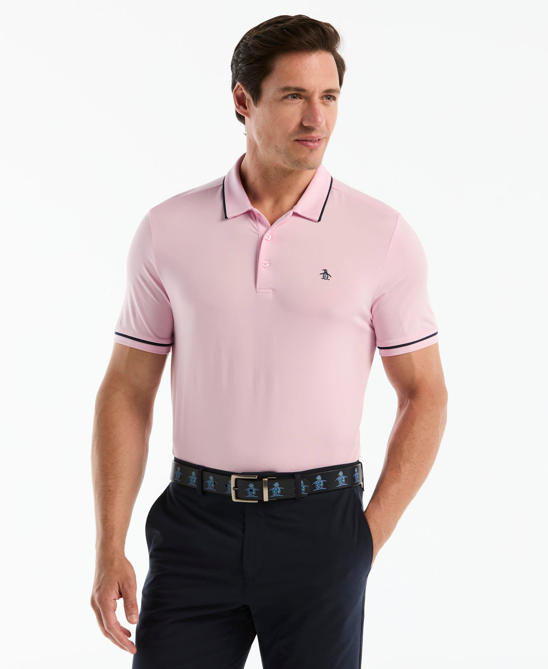 Solid Short Sleeve Polo (Pirouette) 