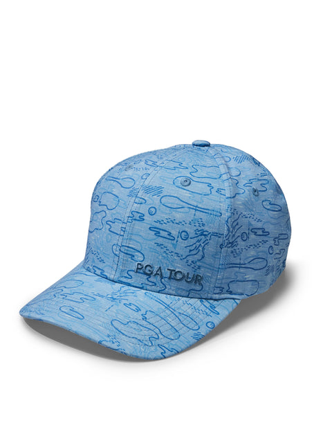 PGA TOUR CONVERSATIONAL FLEX CAP (Della Robbia Bl) 