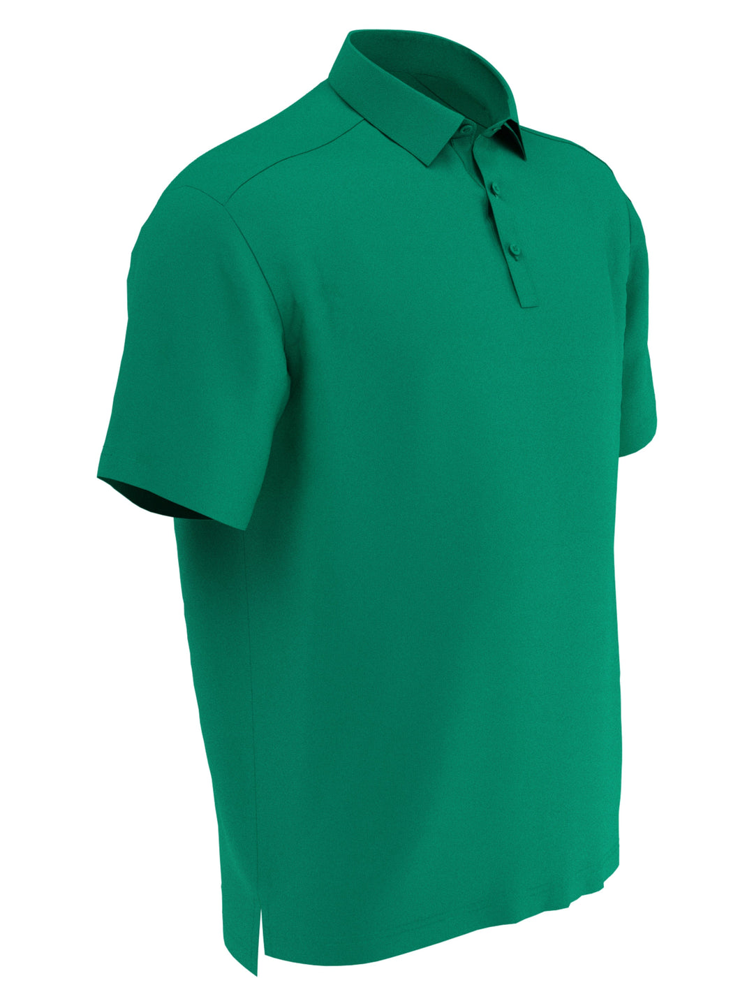 Mens Cooling Micro Hex Polo (Golf Green) 