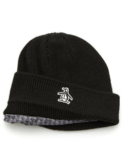 Core Cuffed Golf Beanie (Caviar) 