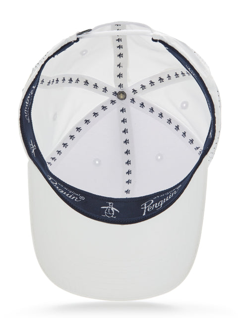 Core Ventilated Golf Cap  (Bright White) 