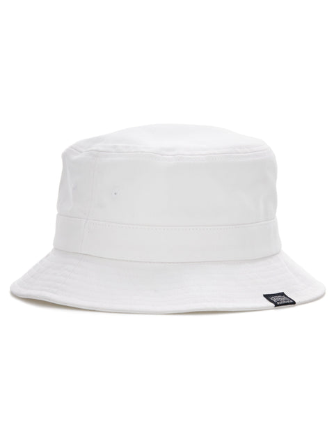 Cotton Bucket Hat  (Bright White) 