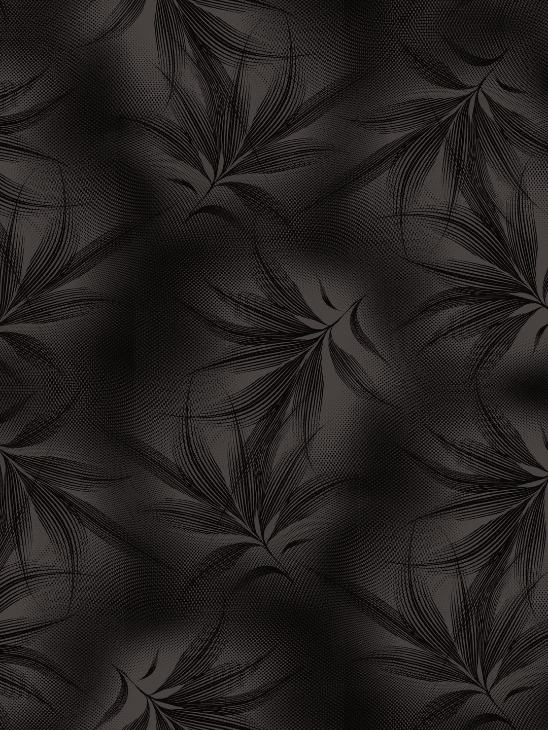 Men's Diffused Foliage Print Polo