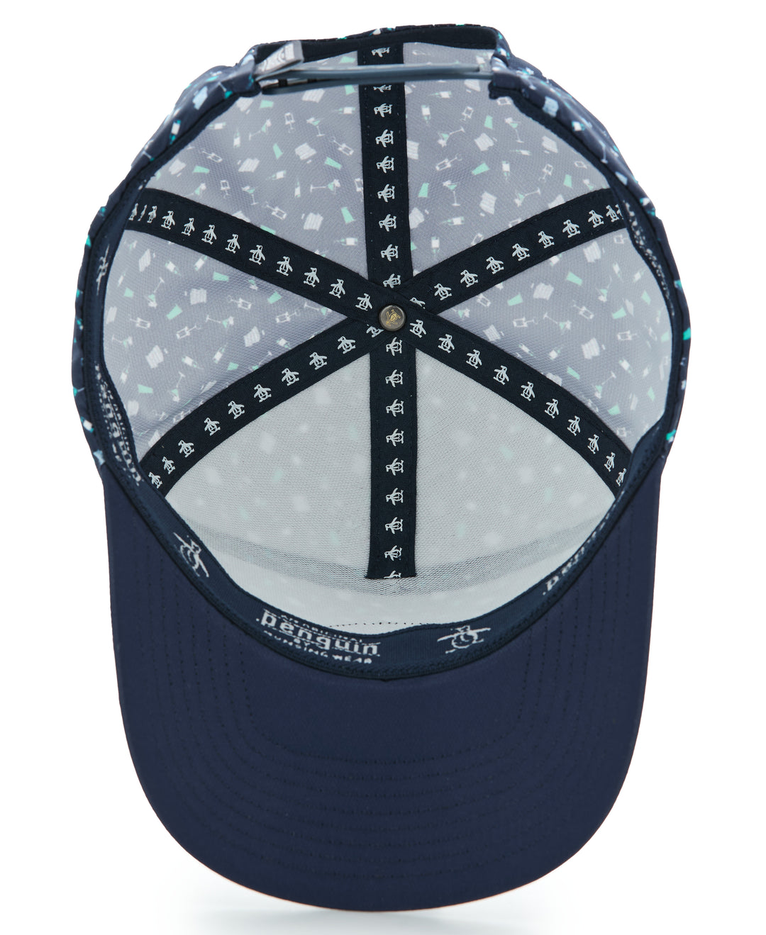 Drinks Printed Camper Hat (Black Iris) 