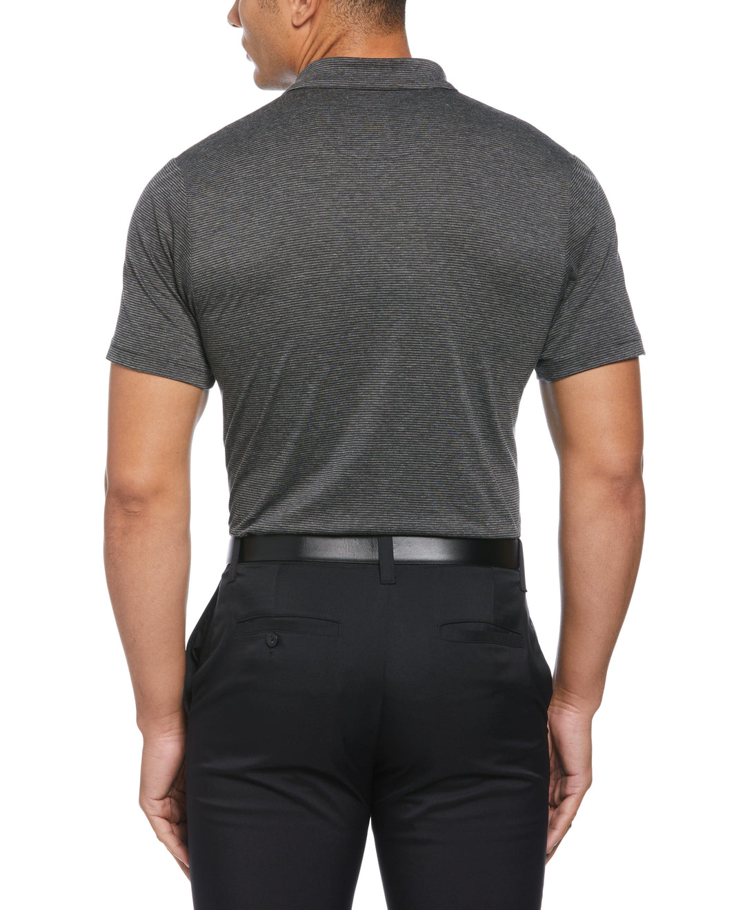 Eco Fine Line Golf Polo (Caviar Htr) 