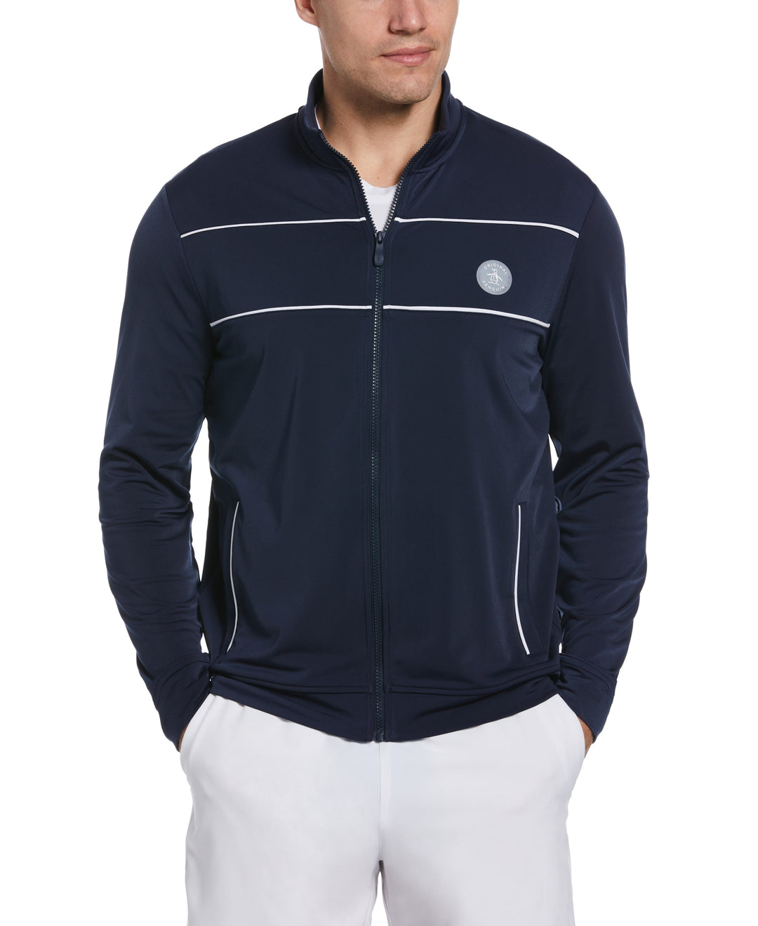 Essential Tennis Track Jacket (Black Iris) 