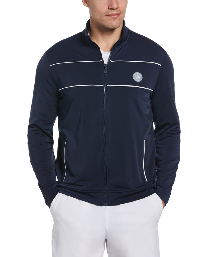 Essential Tennis Track Jacket (Black Iris) 