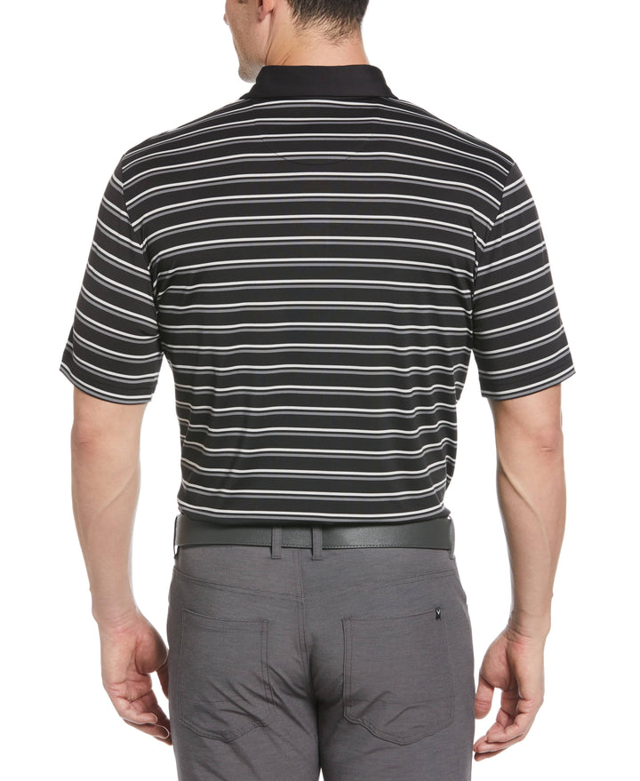 Feeder Stripe Golf Polo (Caviar) 