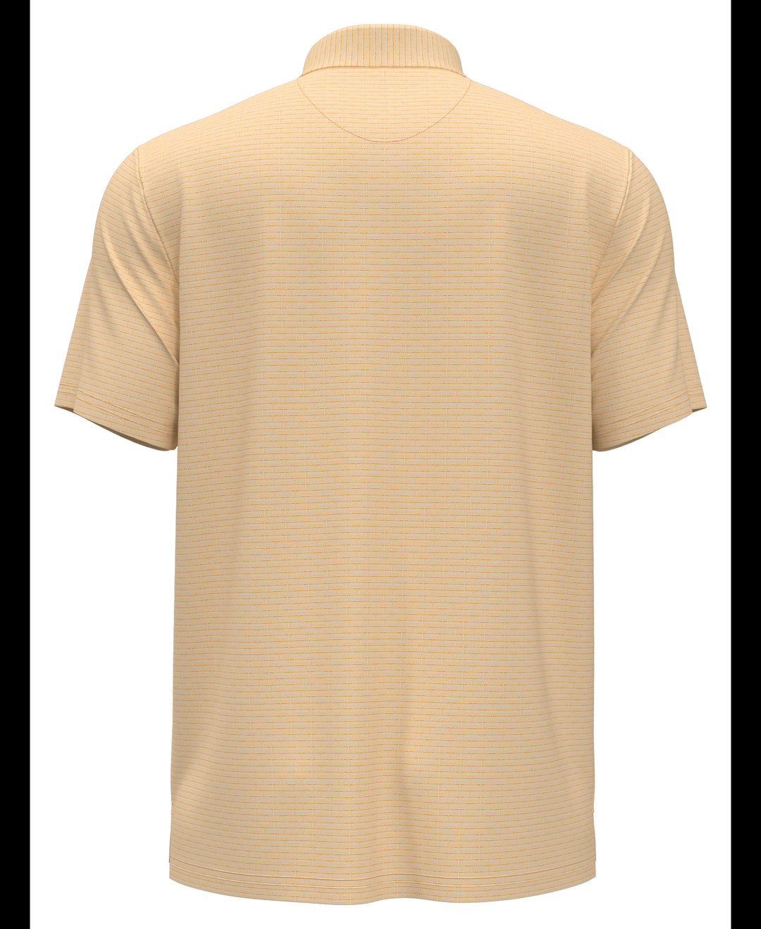Fine Line Boat Print Polo (Warm Apricot) 