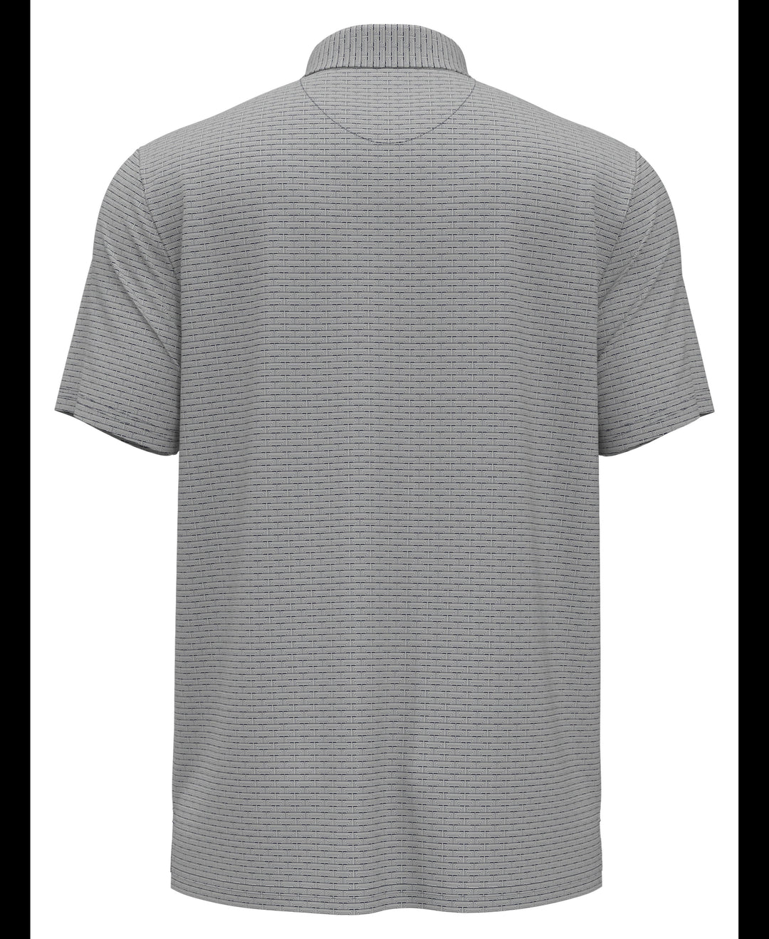 Fine Line Boat Print Polo (Astral Night) 