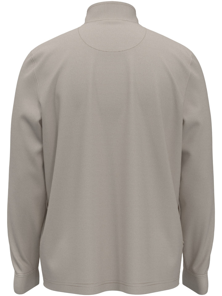 Men's Fine Line Brushed Quarter Zip
