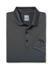 Fine Line Stripe Golf Polo (Caviar) 