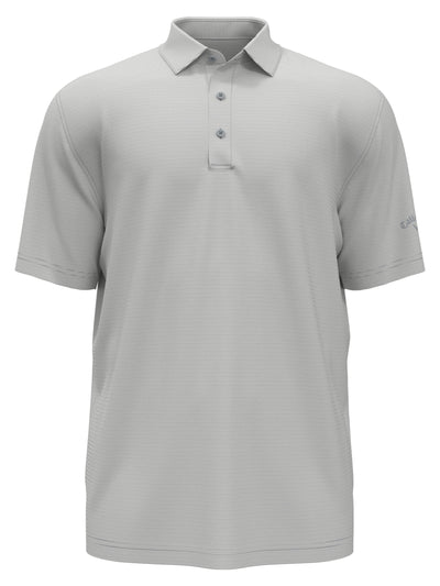 Fine Line Stripe Golf Polo (Quarry) 