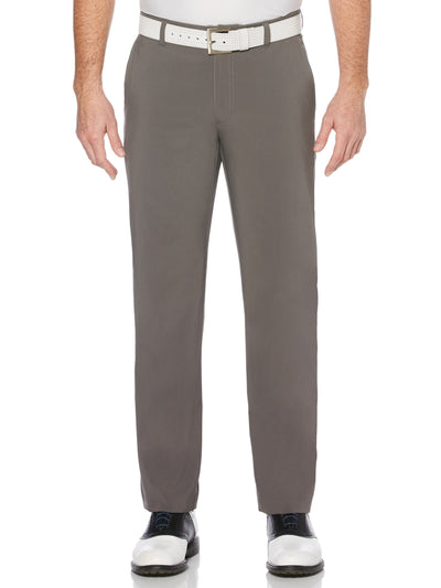 Men's Flat Front Active Flex Pant - Gray