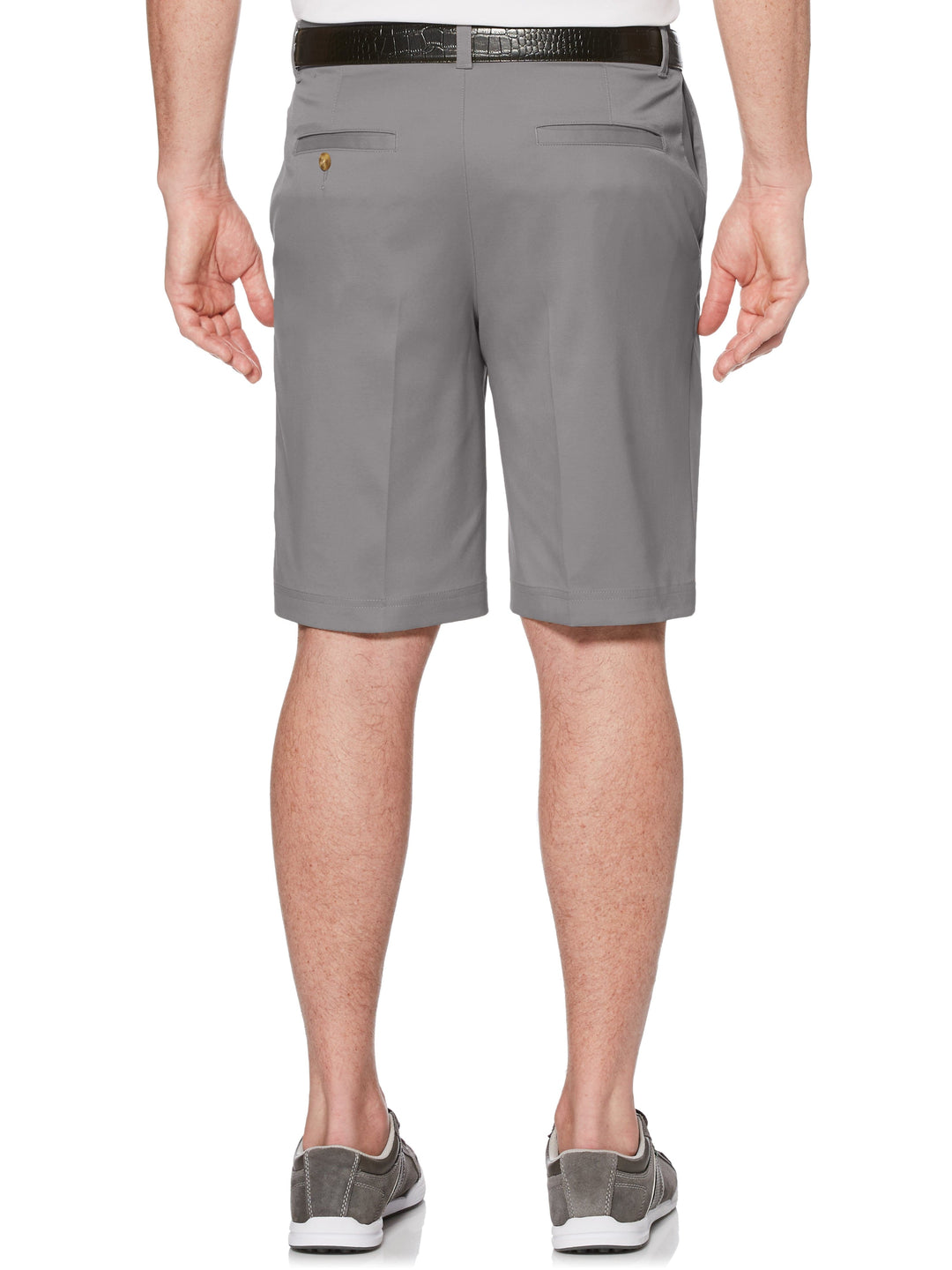 Men's Flat Front Active Waistband Short | 9" Inseam
