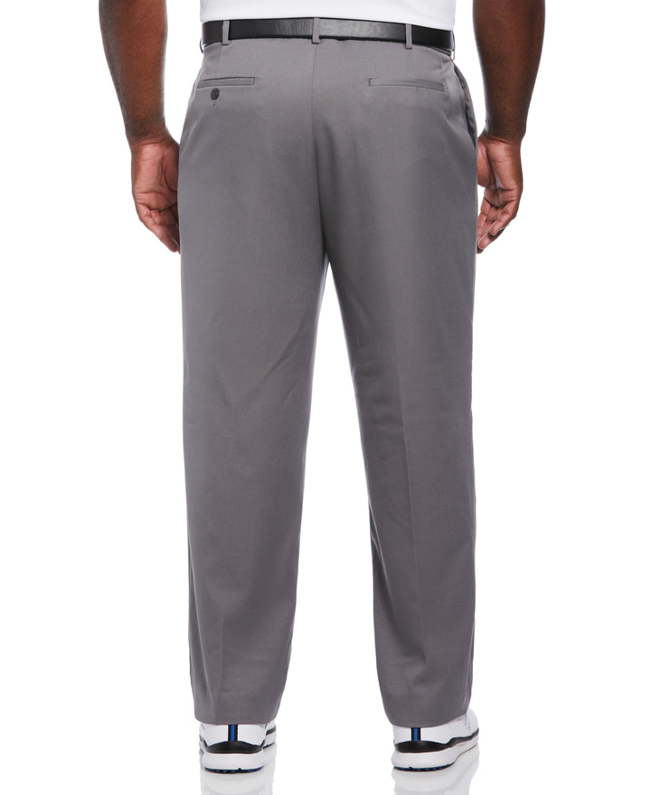 Flat Front Golf Pant with Expandable Waistband (Quiet Shade) 