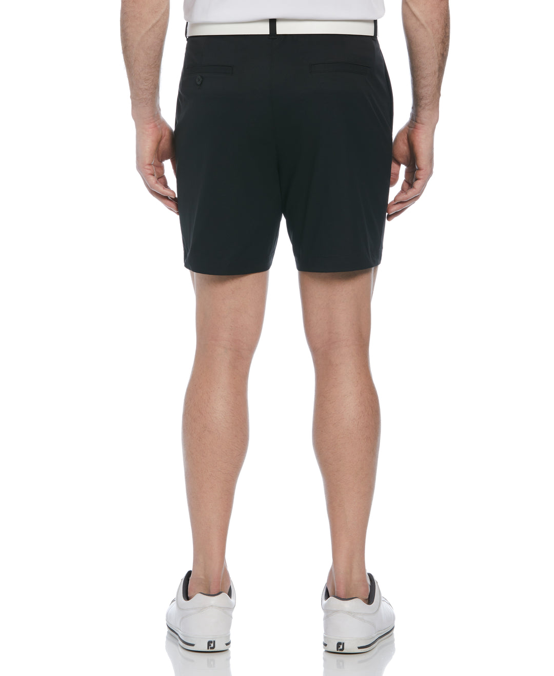 Flat Front Performance Golf Short (Caviar) 