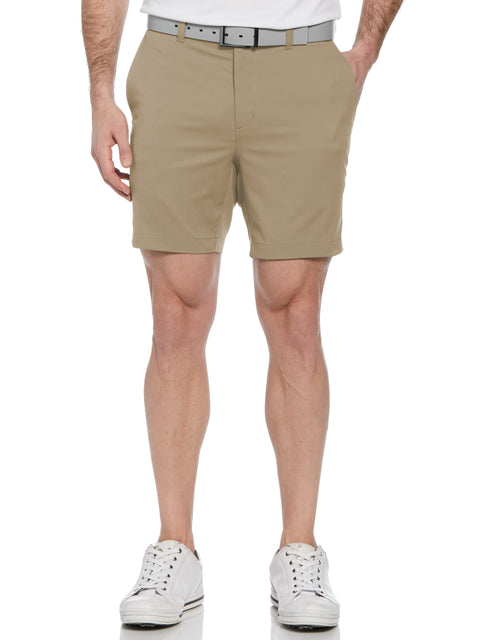 Flat Front Performance Golf Short (Chinchilla) 