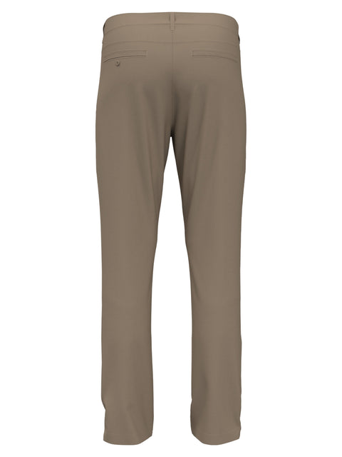 Flat Front Solid Golf Pant (Chinchilla) 