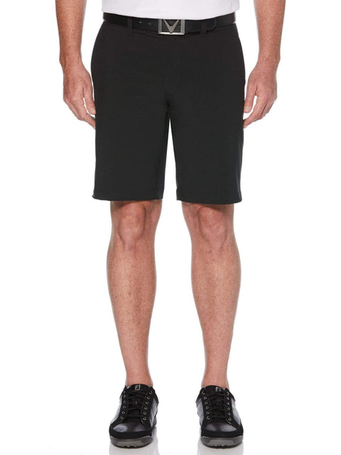 Men's Flat Front Solid Golf Short