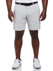 Flat Front Solid Golf Short (High Rise) 