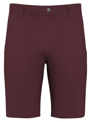 Flat Front Solid Golf Short (Tawny Port) 